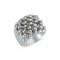 925 Silver Five Row Keeper Ring