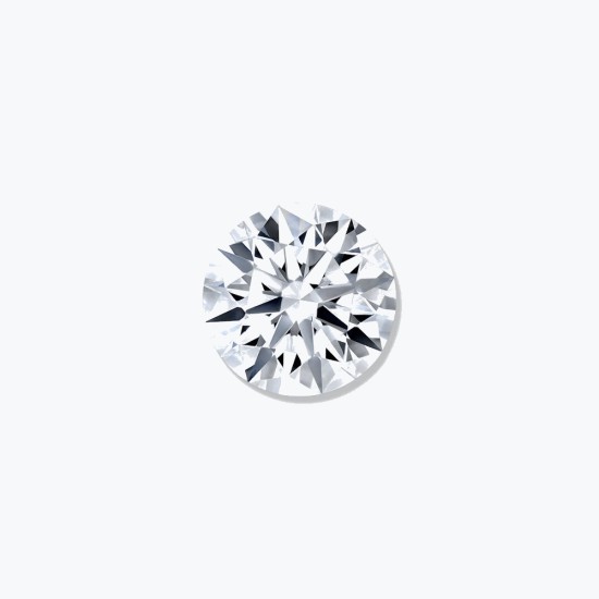 Certificated 2.00cts/8.00mm Round Brilliant-cut Natural Mined G colour Si clarity diamond