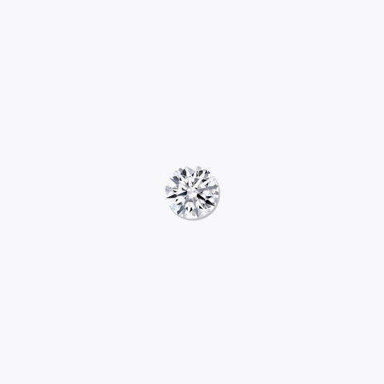 0.10cts/3.00mm Round Brilliant-cut Natural Mined J colour i1 clarity diamond