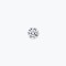 0.25cts/4.00mm Round Brilliant-cut Natural Mined J colour i1 clarity diamond