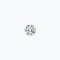 Certificated 0.50cts/5.00mm Round Brilliant-cut Natural Mined J colour i1 clarity diamond