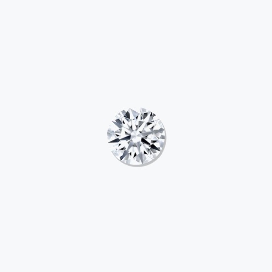 Certificated 0.70cts/5.70mm Round Brilliant-cut Natural Mined J colour i1 clarity diamond