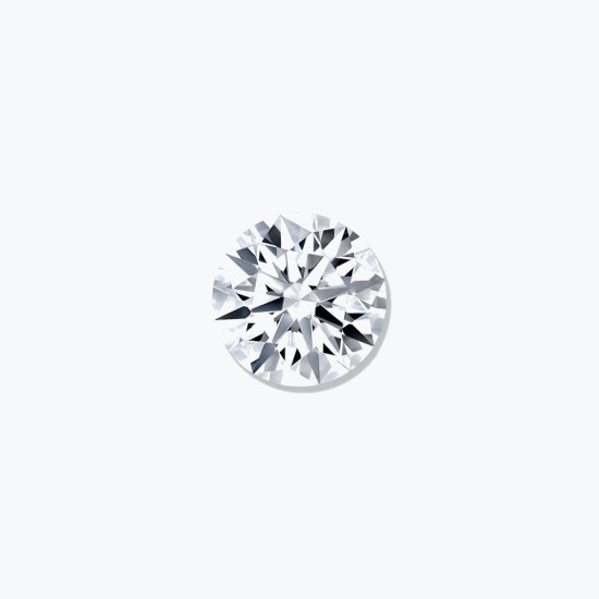 Certificated 1.50cts/7.3mm Round Brilliant-cut Natural Mined J colour i1 clarity diamond
