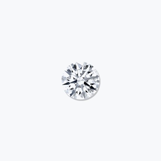 Certificated 1.00cts/6.5mm Laboratory Grown Round Brilliant-cut D colour VS clarity diamond