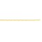 9ct Yellow Gold Hollow Paperclip 3.6mm Chain