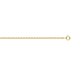 9ct Yellow Gold Belcher 1.95mm Chain 16-18 Inch Extender