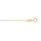 9ct Yellow Gold Diamond Cut Trace 1.0mm Chain