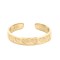 9ct Yellow hearts toe ring