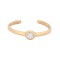 9ct Yellow CZ set toe ring
