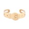 9ct Yellow buckle toe ring