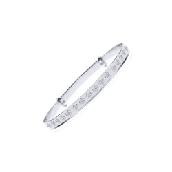 925 Sterling Silver Childrens / baby Expanding Bangle