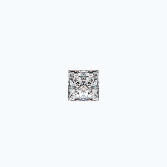 0.25cts/4.00mm Laboratory Grown Princess Cut D colour VS clarity diamond