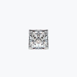 Certificated 1.00cts/6.5mm Laboratory Grown Princess Cut D colour VS clarity diamond