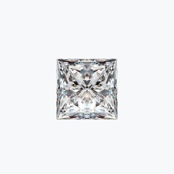 Certificated 2.00cts/8.00mm Laboratory Grown Princess Cut D colour VS clarity diamond
