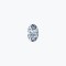 0.25cts/4.00mm Laboratory Grown Oval Cut D colour VS clarity diamond