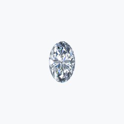 Certificated 0.70cts/5.70mm Laboratory Grown Oval Cut D colour VS clarity diamond