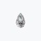 Certificated 0.70cts/5.70mm Laboratory Grown Pear Cut D colour VS clarity diamond