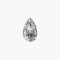 Certificated 1.00cts/6.5mm Laboratory Grown Pear Cut D colour VS clarity diamond
