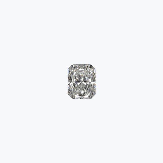 0.25cts/4.00mm Laboratory Grown Radiant Cut D colour VS clarity diamond