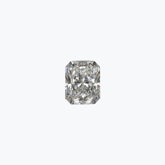 Certificated 0.70cts/5.70mm Laboratory Grown Radiant Cut D colour VS clarity diamond
