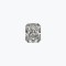Certificated 1.00cts/6.5mm Laboratory Grown Radiant Cut D colour VS clarity diamond