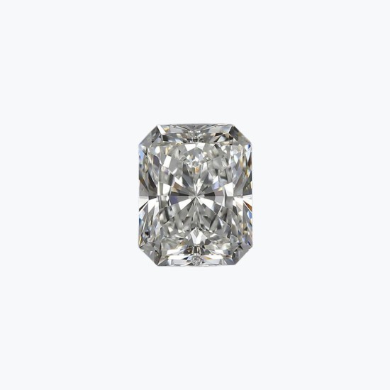 Certificated 1.50cts/7.30mm Laboratory Grown Radiant Cut D colour VS clarity diamond