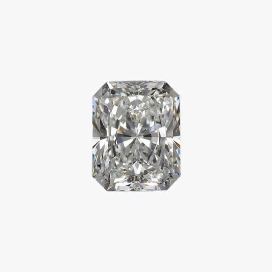 Certificated 2.00cts/8.00mm Laboratory Grown Radiant Cut D colour VS clarity diamond