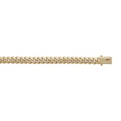 9ct Yellow Gold Cuban 8.5mm Gauge Chain