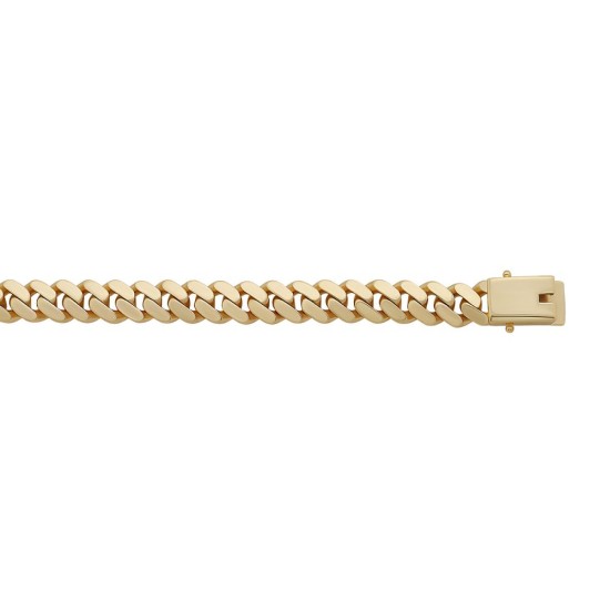 9ct Yellow Gold Cuban 12mm Gauge Chain