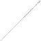 925 Sterling Silver White Rolo Chain 2.0mm Gauge Pendant Chain