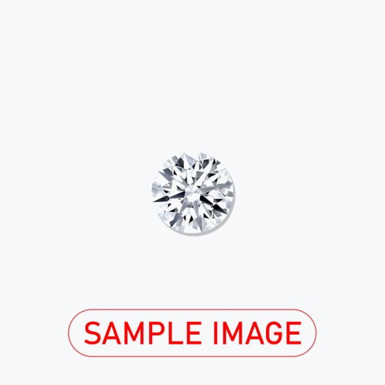 Certificated 0.70cts/5.58mm Natural Round Brilliant-cut I colour VS2 clarity diamond