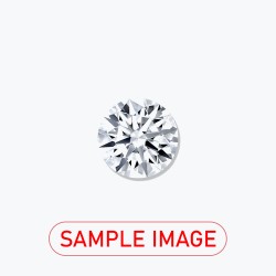 Certificated 1.36cts/7.38mm Natural Round Brilliant-cut J colour Si2 clarity diamond