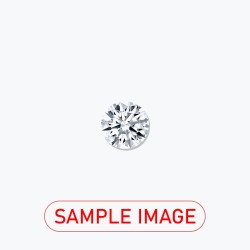 Certificated 0.50cts/5.23mm Natural Round Brilliant-cut J colour Si2 clarity diamond