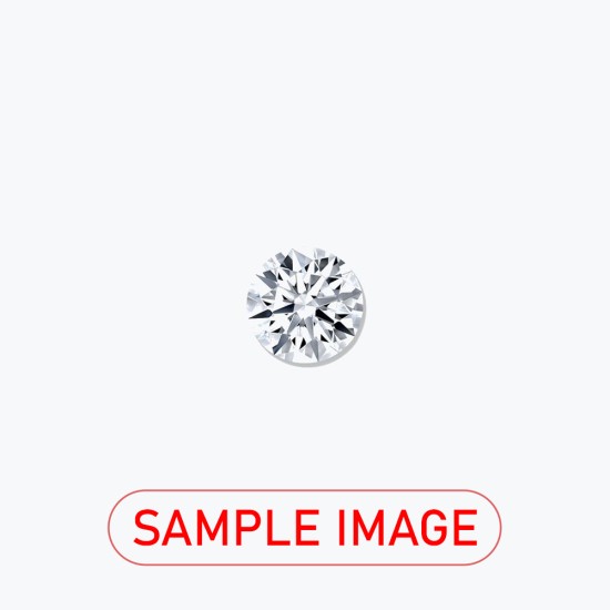 Certificated 0.50cts/5.23mm Natural Round Brilliant-cut J colour Si2 clarity diamond