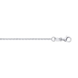 950 Platinum Faceted Trace 0.90mm Pendant Chain