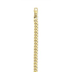 9ct Yellow Gold 11.0mm Traditional Curb Bracelet