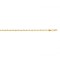 9ct Yellow Gold 2.9mm Twisted Infinity Chain