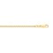 9ct Yellow Gold 1.6mm Hollow Box Belcher Chain