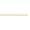 9ct Yellow Gold 2.2mm Hollow Box Belcher Chain