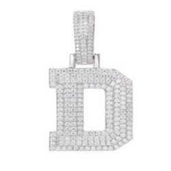 925 Silver CZ Set Initial D
