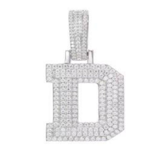 925 Silver CZ Set Initial D