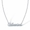 925 Silver Personalised Nameplate with 1 name + 16" Chain