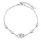 925 Sterling Silver CZ Hamsa Bracelet