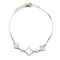 925 Sterling Silver Mother of Pearl Clover Bracelet