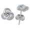 925 Sterling Silver Love Knot Stud Earrings
