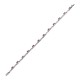 18ct White Gold Natural Diamond And Ruby Bracelet