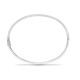 18ct White Gold Natural Diamond Bangle