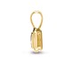 18ct Yellow Gold 25pts Rub over Pendant