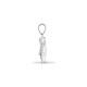 18ct White Gold Natural Diamond Pendant