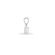 18ct White Gold Natural Diamond Pendant